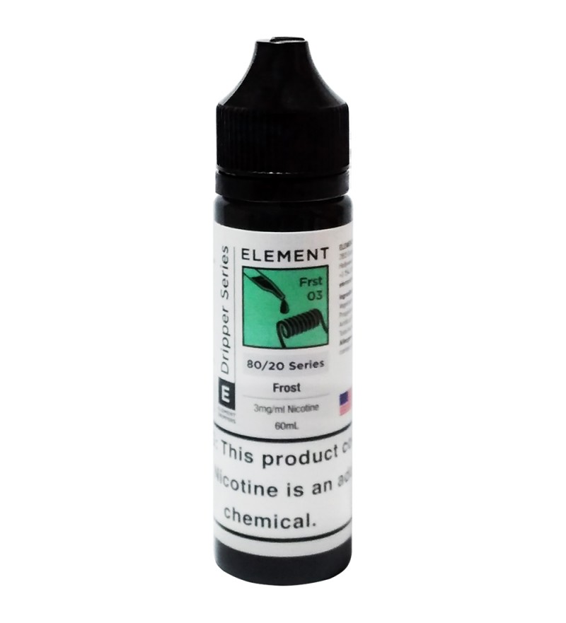 Esencia para Vaper Element E-Liquid Dripper Series Frost con 3mg Nicotina - 60 mL