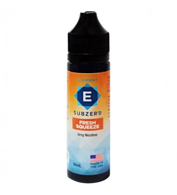 Esencia para Vaper Element E-Liquid Subzer°0 Fresh Squeze Sin Nicotina - 60 mL