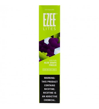 Vaper Ezee Lites Desechable con 50mg Nicotina - Aloe Grape Freeze