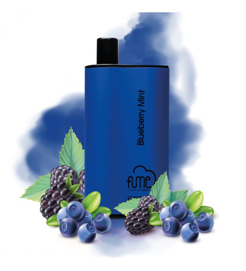 Vape Desechable Fume Infinity 3500 Puffs con 50mg Nicotina - Blueberry Mint