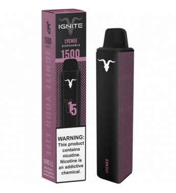 Vape Desechable Ignite V15 1500 Puffs con 50mg Nicotina - Lychee