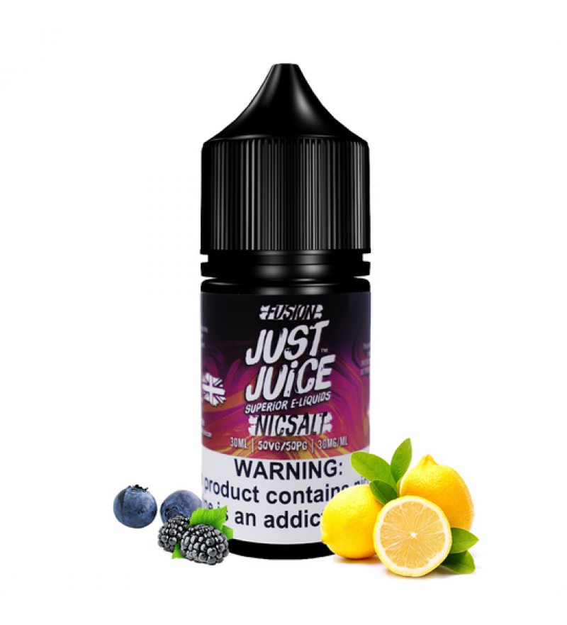 Esencia para Vaper Just Juice Nic Salt Fusion Berry Burst & Lemonade con 30mg Nicotina - 30mL