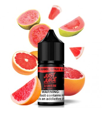 Esencia para Vaper Just Juice Nic Salt Blood Orange Citrus & Guava con 50mg Nicotina - 30mL