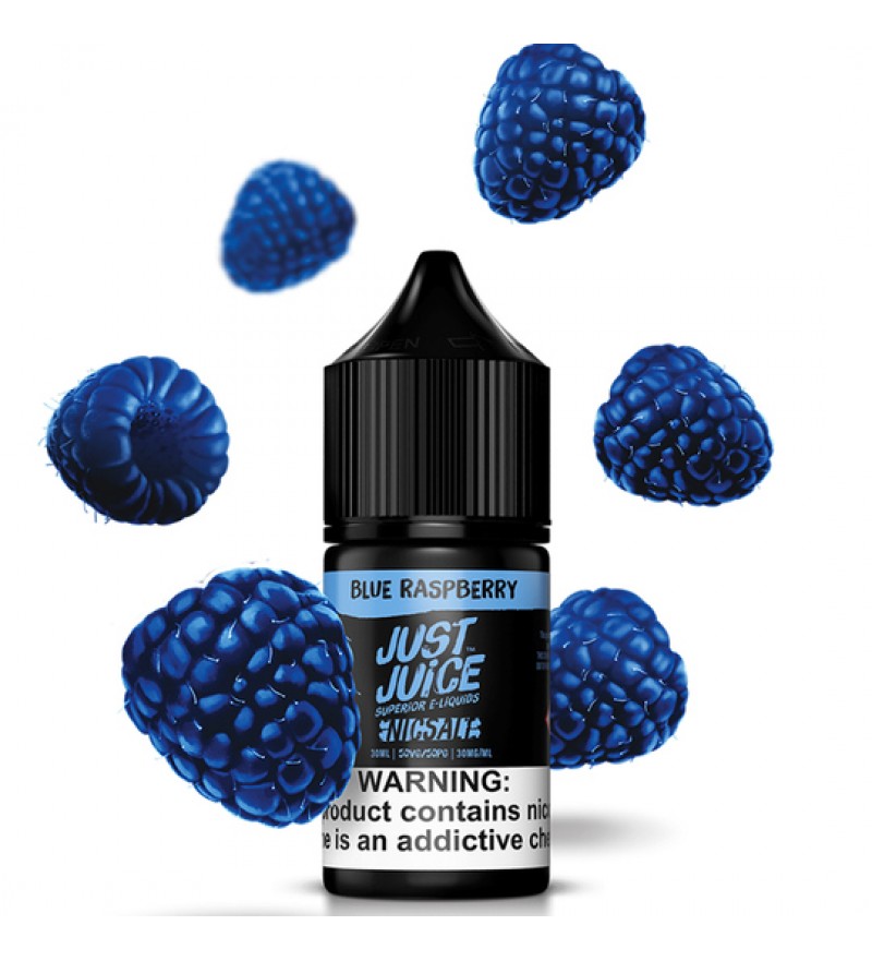 Esencia para Vaper Just Juice Nic Salt Blue Raspberry con 30mg Nicotina - 30mL