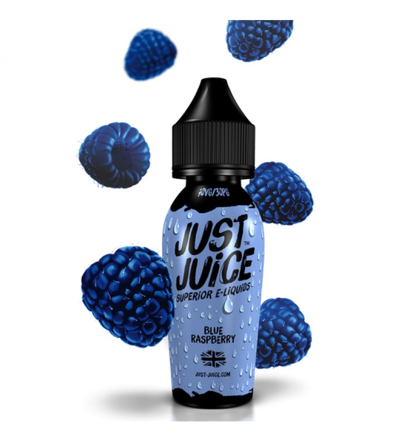 Esencia para Vaper Just Juice Blue Raspberry con 3mg Nicotina - 60mL