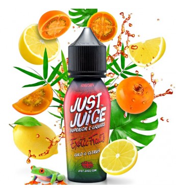Esencia para Vaper Just Juice Exotic Fruits Lulo & Citrus con 3mg Nicotina - 60mL