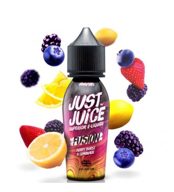 Esencia para Vaper Just Juice Fusion Berry Burst & Lemonade con 3mg Nicotina - 60mL
