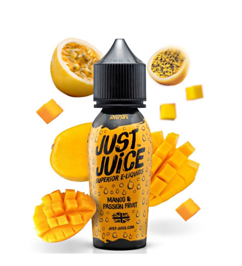 Esencia para Vaper Just Juice Mango & Passion Fruit con 3mg Nicotina - 60mL