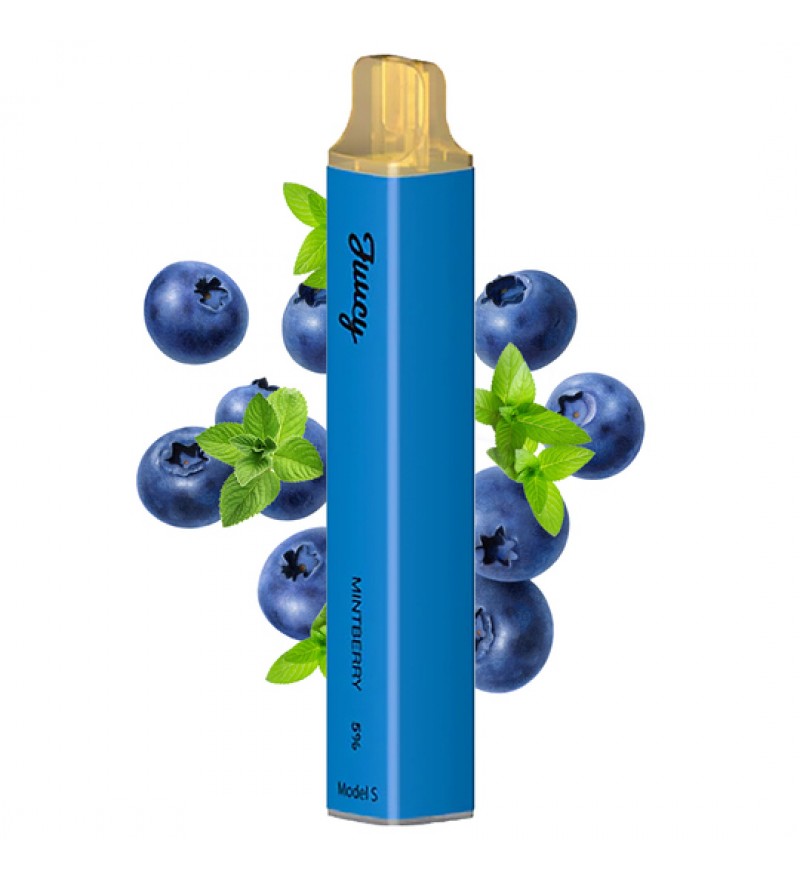 Vape Desechable Juucy S 1200 Puffs con 5mg Nicotina - Mintberry
