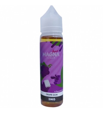 Esencia para Vape Magna Fusion Grape Gum con 3mg Nicotina - 60 mL
