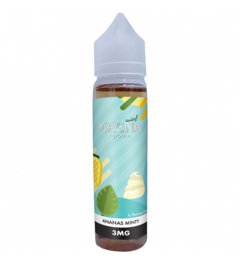 Esencia para Vape Magna Mint Ananas Minty con 3mg Nicotina - 60 mL