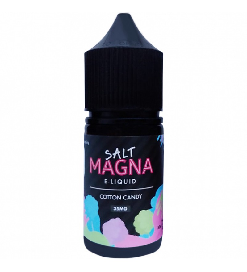 Esencia para Vape Magna Salt Fusion Cotton Candy con 35mg Nicotina - 30 mL