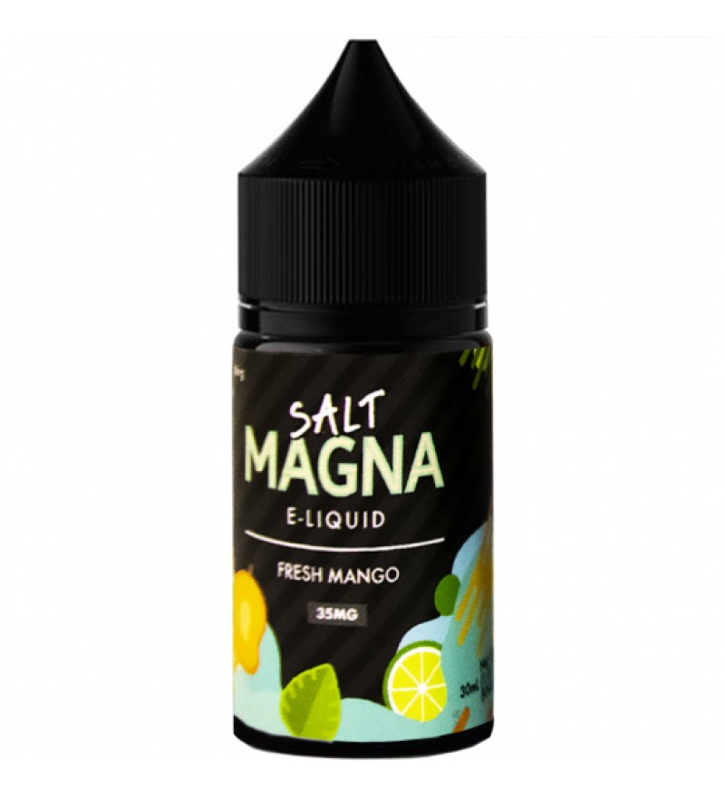 Esencia para Vape Magna Salt Mint Fresh Mango con 35mg Nicotina - 30 mL