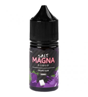 Esencia para Vape Magna Salt Grape Gum con 50mg Nicotina - 30 mL