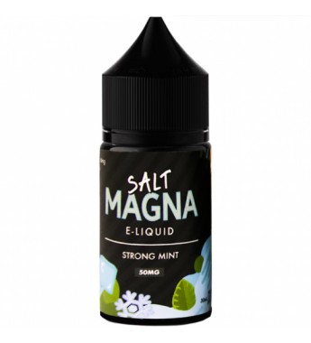 Esencia para Vape Magna Salt Menthol Strong Mint con 50mg Nicotina - 30 mL