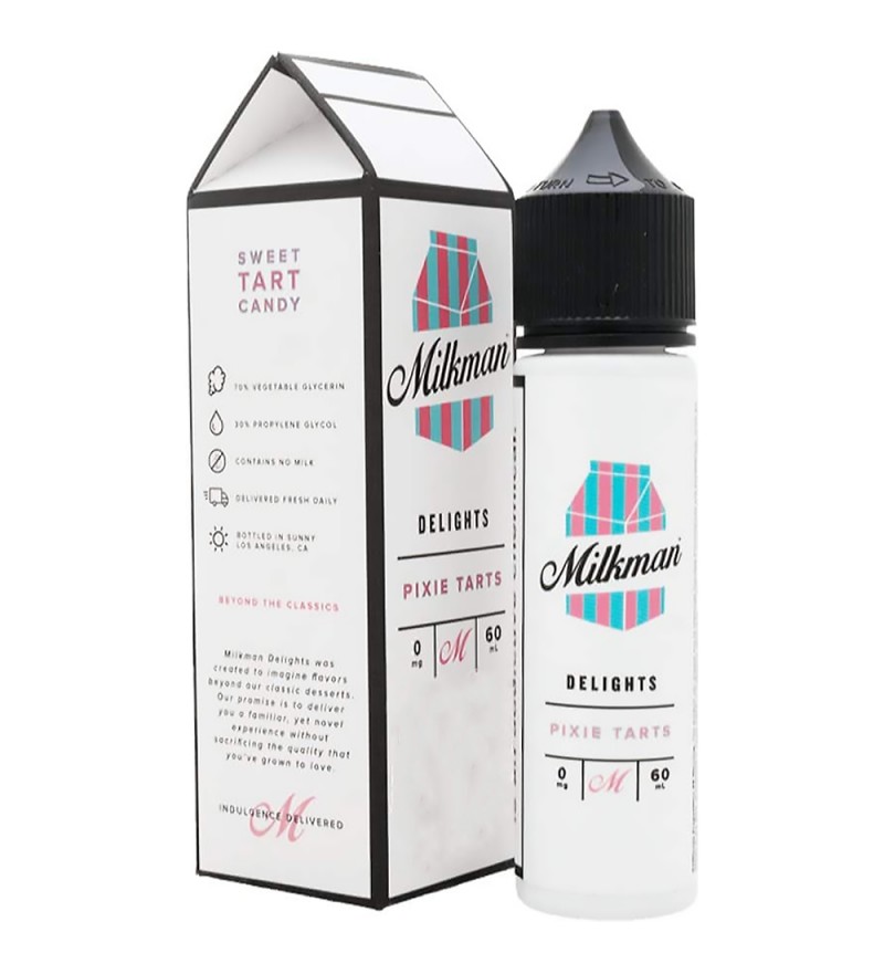 Esencia para Vaper Milkman Delights Pixie Tarts Sin Nicotina - 60 mL