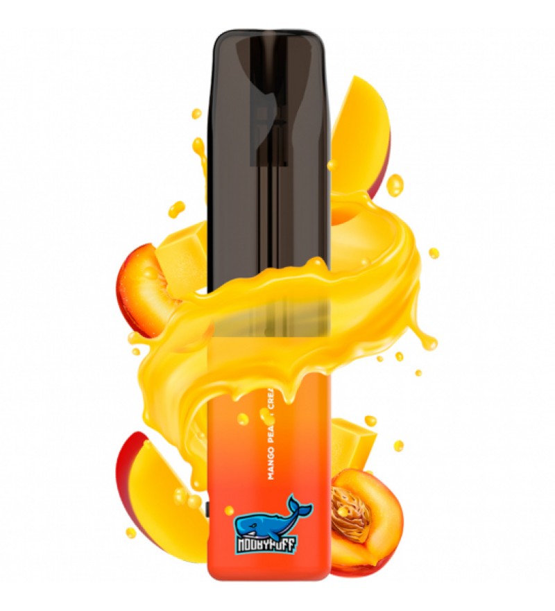 Vape Desechable MOOBYPUFF 3500 con 50mg Nicotina - Mango Peach Cream