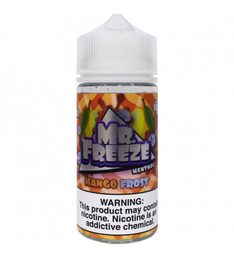 Esencia para Vape Mr. Freeze Menthol Mango Frost sin Nicotina - 100mL