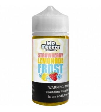 Esencia para Vape Mr. Freeze Menthol Strawberry Lemonade Frost con 3mg Nicotina - 100mL