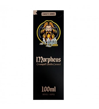 Esencia para Vaper Myth Juices Morpheus Creampuff Vanilla Caramel sin Nicotina - 100mL