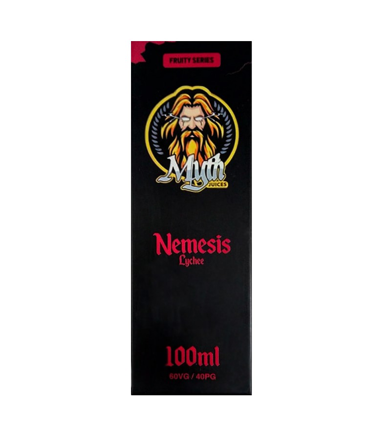 Esencia para Vaper Myth Juices Nemesis Lychee con 3mg Nicotina - 100mL