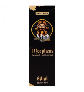 Esencia para Vaper Myth Juices Morpheus Creampuff Vanilla Caramel con 3mg Nicotina - 60mL
