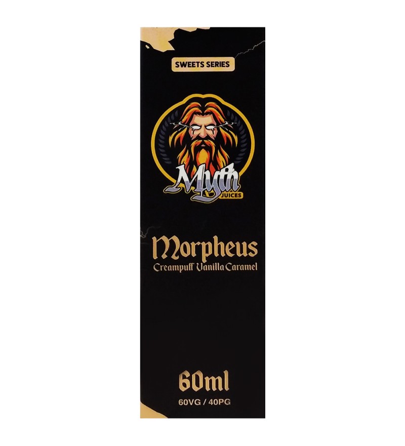 Esencia para Vaper Myth Juices Morpheus Creampuff Vanilla Caramel con 3mg Nicotina - 60mL