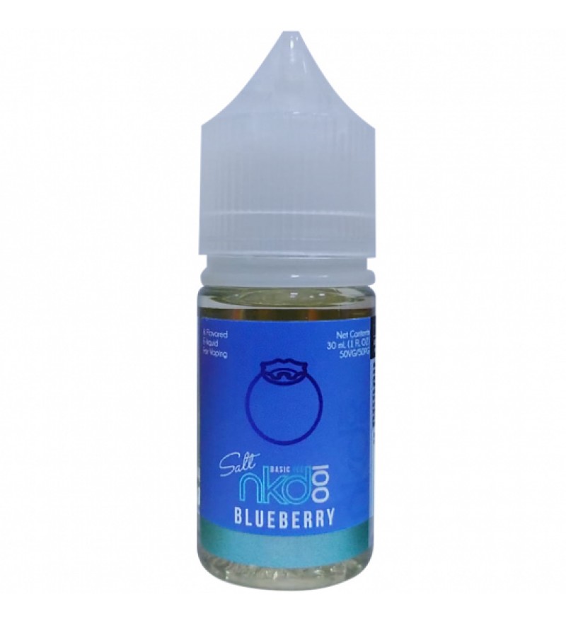 Esencia para Vape Naked 100 Salt Basic Ice Blueberry con 35mg Nicotina - 30 mL