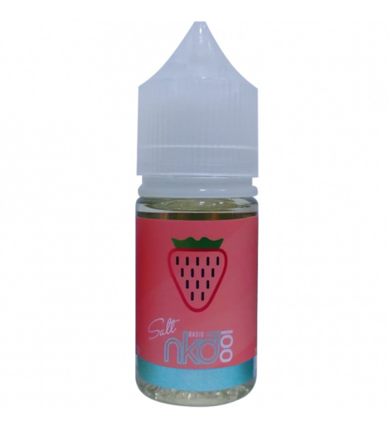 Esencia para Vape Naked 100 Salt Basic Ice Strawberry con 35mg Nicotina - 30 mL