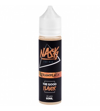 Esencia para Vape Nask Juice Strawpeach con 0mg Nicotina - 60mL