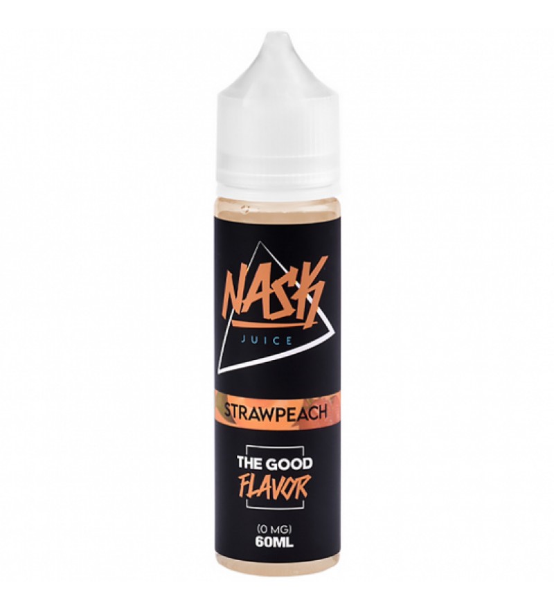 Esencia para Vape Nask Juice Strawpeach con 0mg Nicotina - 60mL