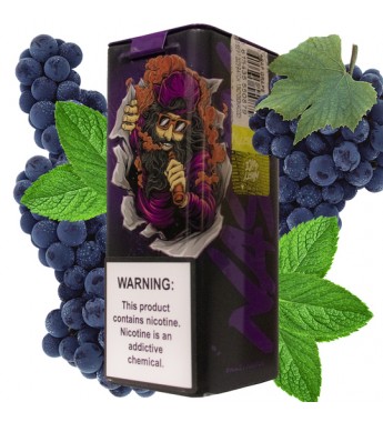 Esencia para Vape Nasty Juice Asap Grape High MInt con 3mg Nicotina - 60 mL