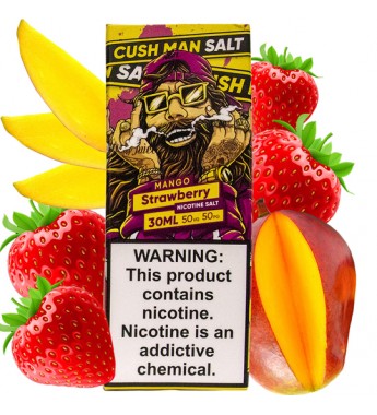 Esencia para Vape Nasty Cush Man Salt Mango Strawberry con 50mg Nicotina - 30 mL