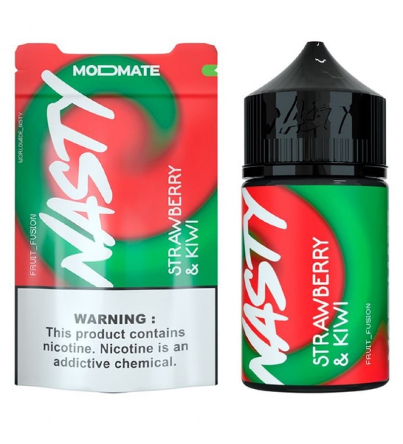 Esencia para Vape Nasty ModMate Strawberry Kiwi con 3mg Nicotina - 60 mL