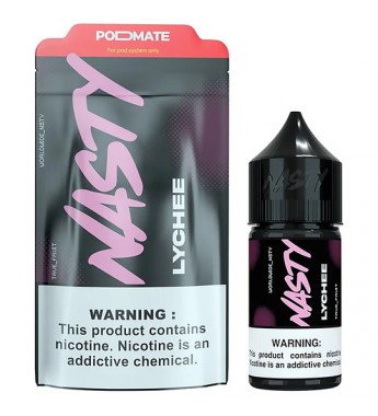 Esencia para Vape Nasty PodMate Lychee con 35mg Nicotina - 30 mL