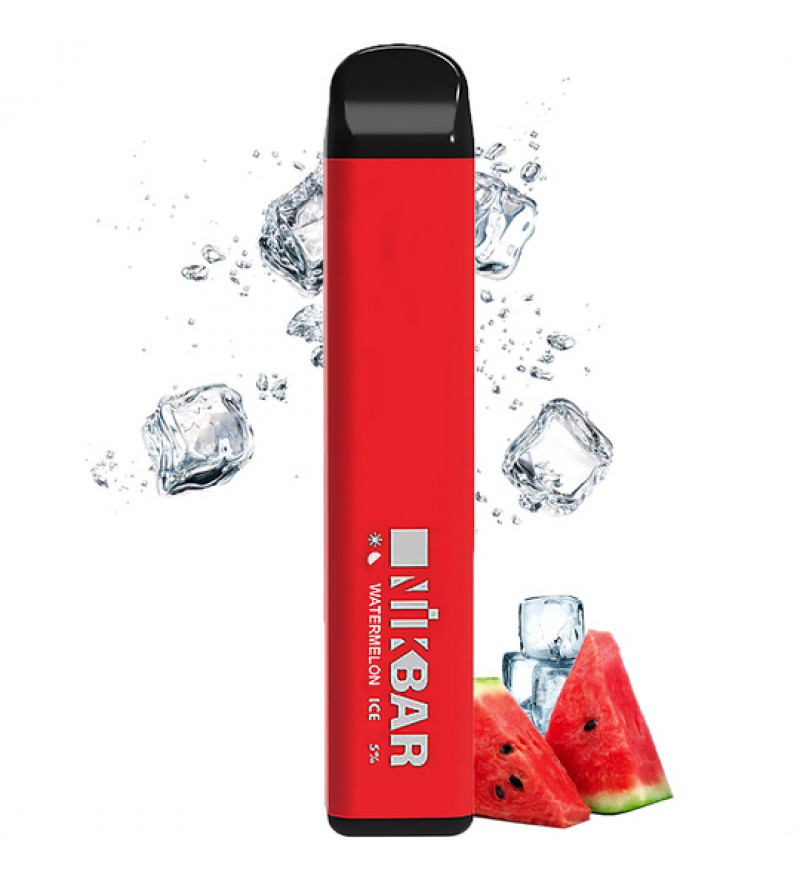 Vape Nikbar 1500 Desechable con 50mg Nicotina - Watermelon Ice