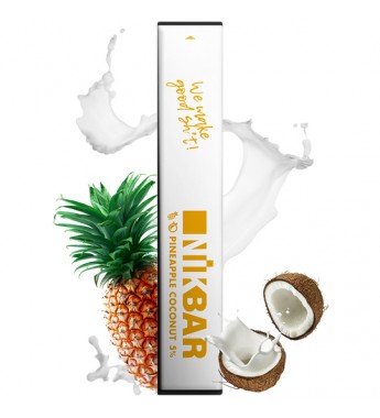 Vape Nikbar 300 Desechable con 5mg Nicotina - Pineapple Coconut