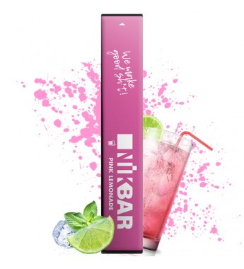 Vape Nikbar 300 Desechable con 5mg Nicotina - Pink Lemonade