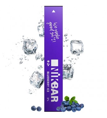 Vape Nikbar 350 Desechable con 50mg Nicotina - Blueberry Ice