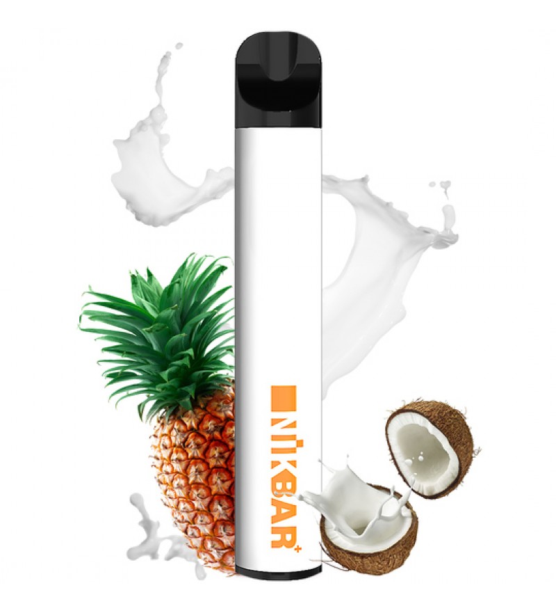 Vape Nikbar 600 Desechable con 50mg Nicotina - Pineapple Coconut