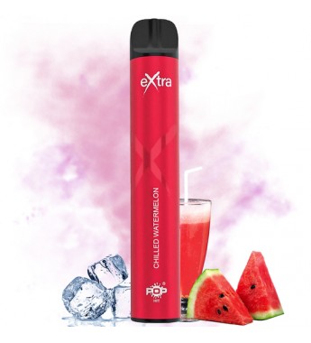 Vape Desechable Pop Hit Extra 3000 Puffs con 50mg Nicotina - Chilled Watermelon