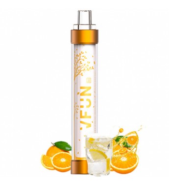 Vape Desechable Quawins VFUN D1 1000 Puffs con 50mg Nicotina - Orange Soda