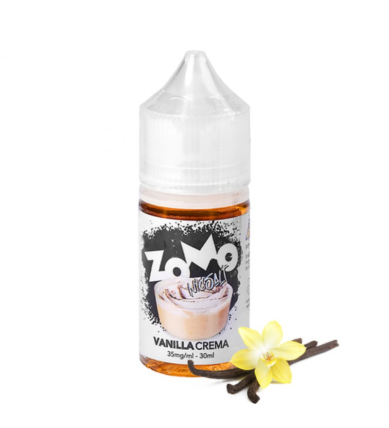 Esencia para Vape Zomo NicSALT Vanilla Cream con 35mg Nicotina - 30mL