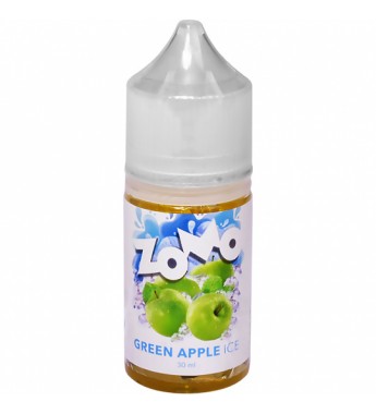 Esencia para Vape Zomo Green Apple Ice con 3mg Nicotina - 30mL