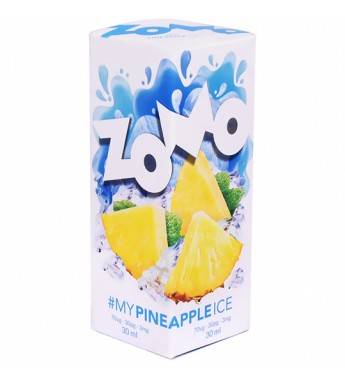 Esencia para Vape Zomo My Pineapple Ice con 3mg Nicotina - 30mL
