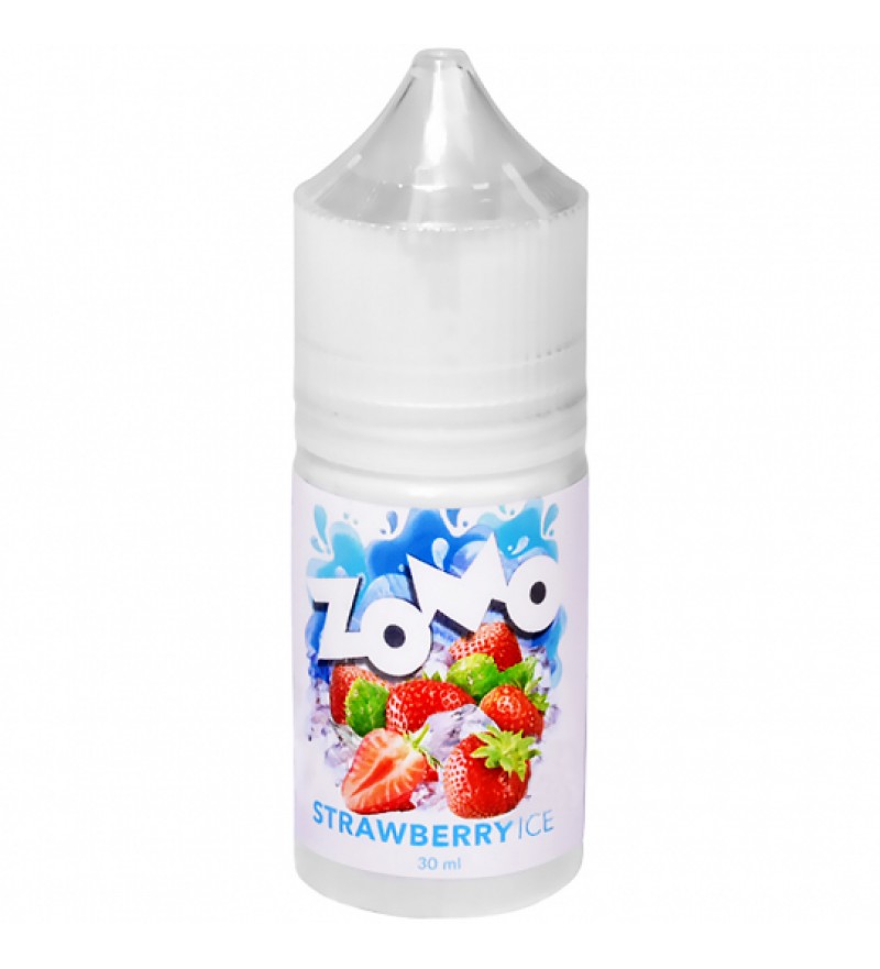 Esencia para Vape Zomo Strawberry Ice con 3mg Nicotina - 30mL