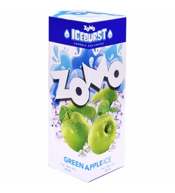 Esencia para Vape Zomo Iceburst Green Apple Ice con 3mg Nicotina - 60mL