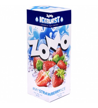 Esencia para Vape Zomo Iceburst My Strawberry Ice con 3mg Nicotina - 60mL