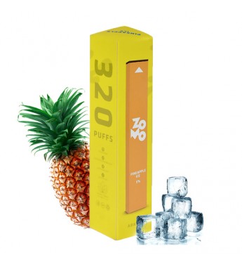 Vape Desechable Zomo Go! 320 Puffs con 50mg Nicotina - Pineapple Ice