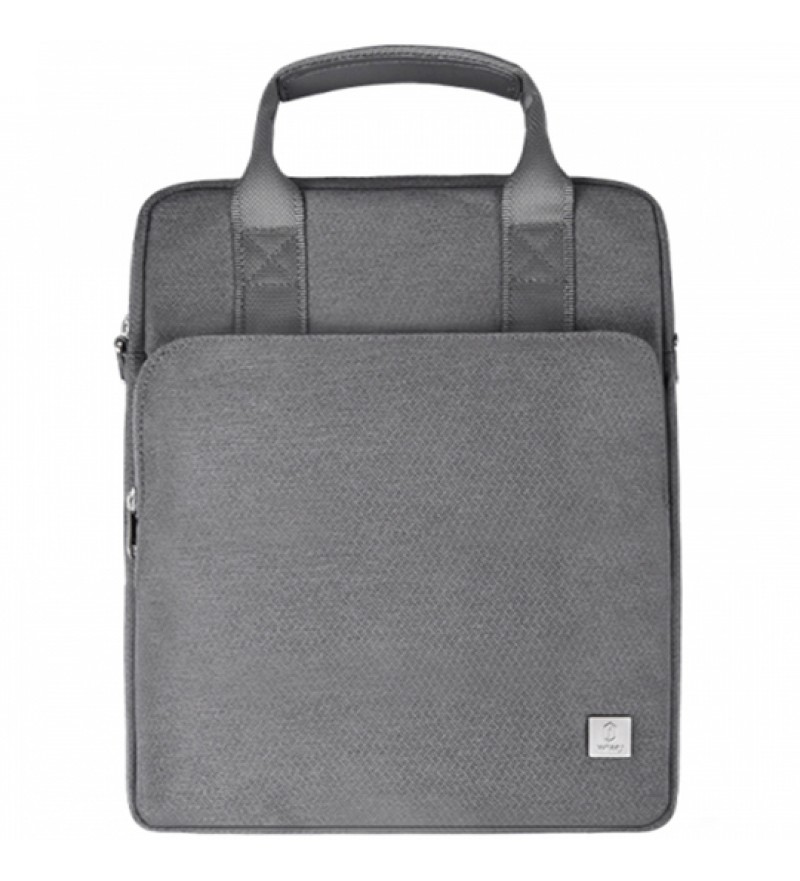 Maletin Wiwu Para Notebook de hasta 13.3" Alpha Vertical Double Layer Bag- Grey